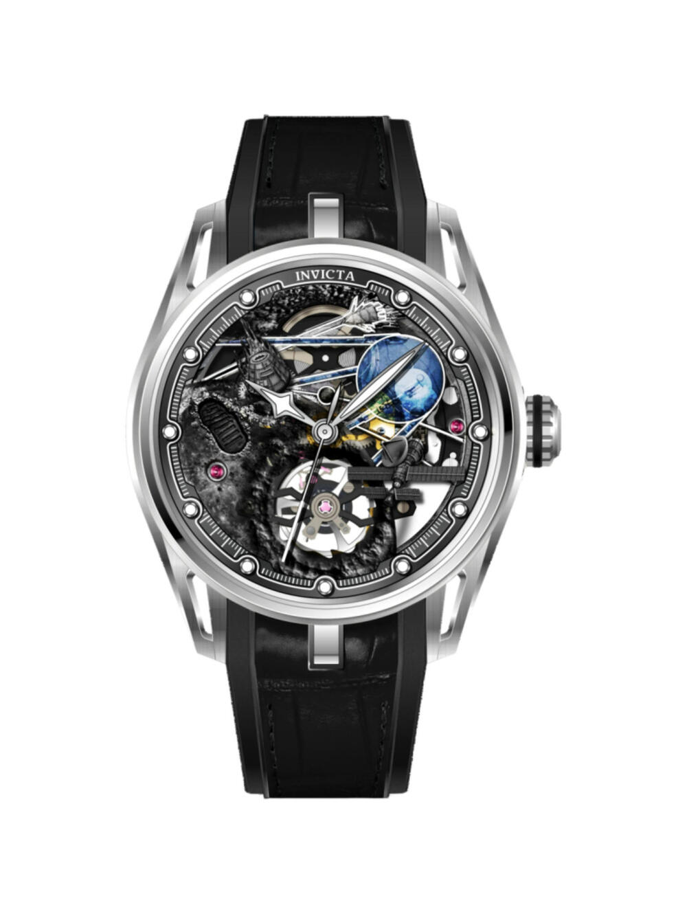 Invicta Celestial Mechanical Men's Watch - 45mm, Black (69527)